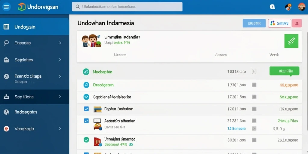 Tampilan antarmuka yang user-friendly dan menarik.