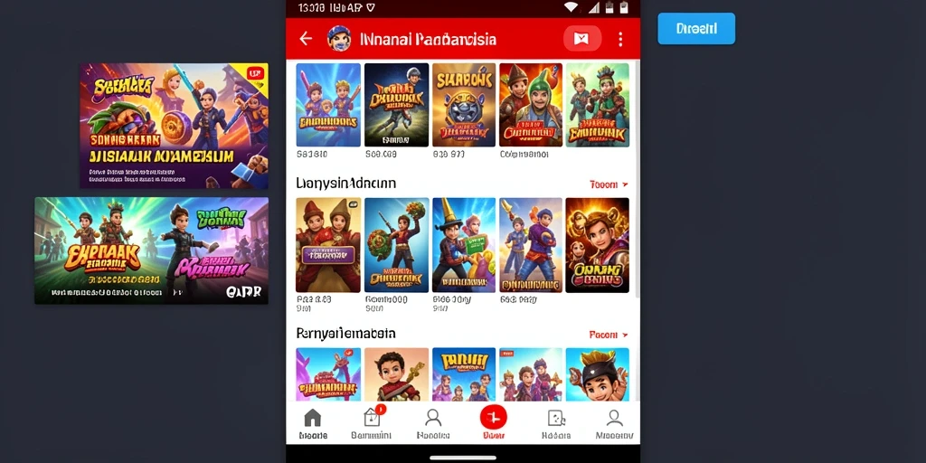 Tampilan antarmuka yang menarik dan mudah dinavigasi.