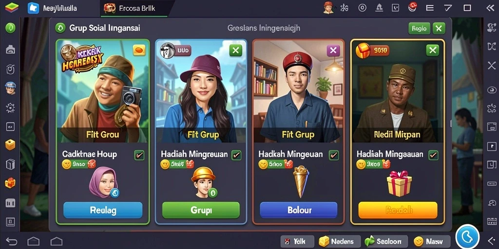Tampilan antarmuka yang menarik dan mudah dipahami.