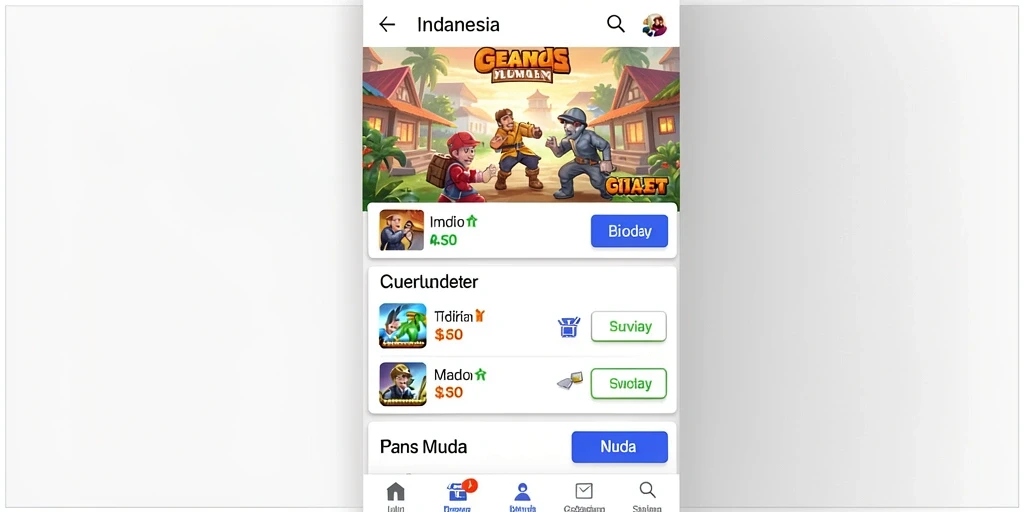Tampilan antarmuka yang menarik dan intuitif.
