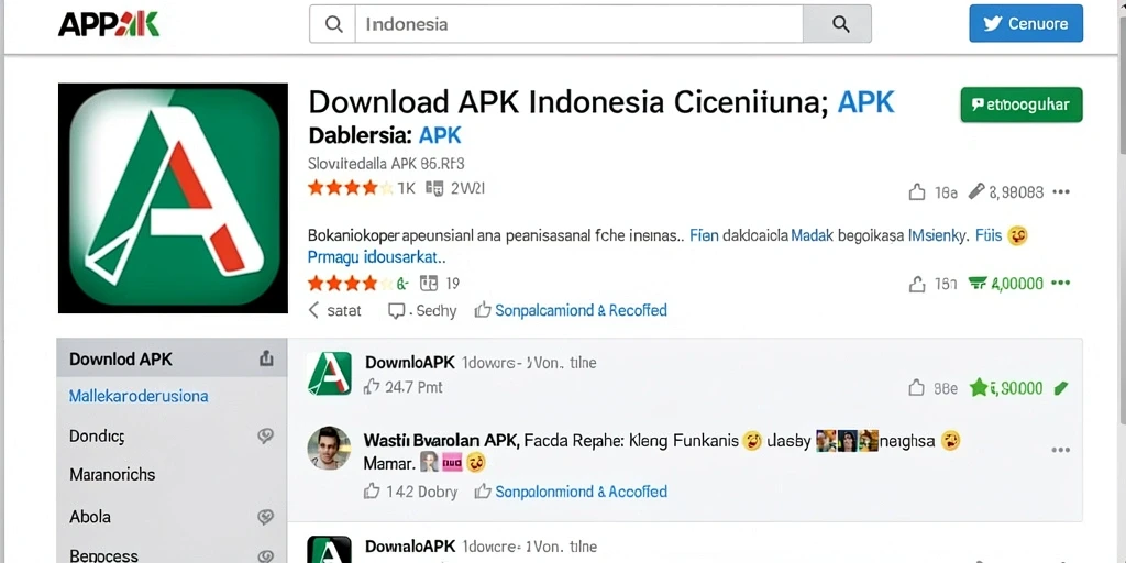 Tampilan antarmuka aplikasi yang menarik dan modern.