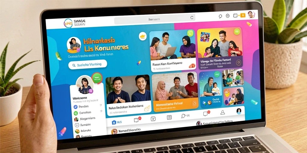 Antarmuka modern dan responsif.