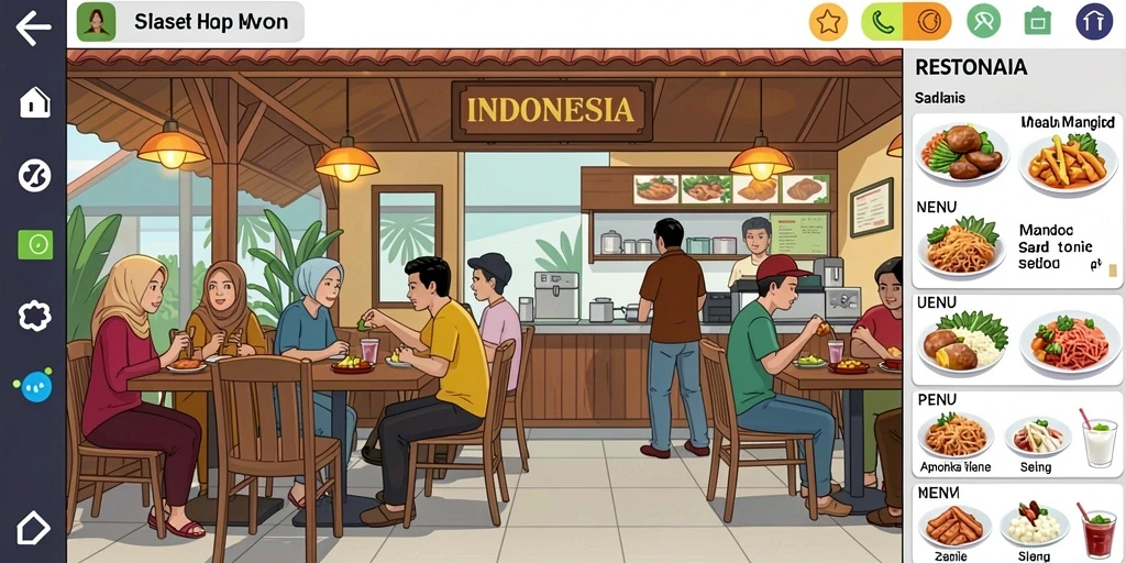 Tampilan antarmuka yang menarik dan mudah digunakan.