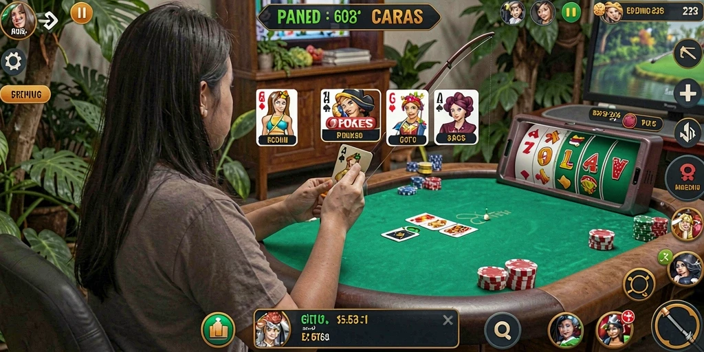 Tampilan utama game yang menarik dan user-friendly.