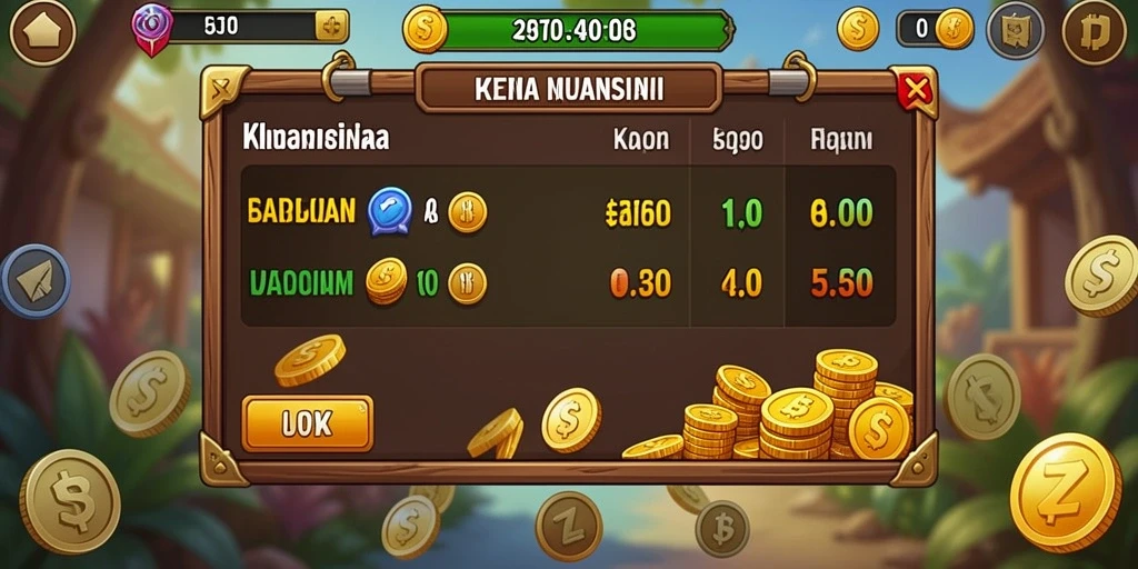 Tampilan permainan slot yang menarik dan penuh warna.