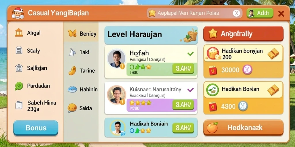 Tangkapan layar selengkapnya dari karakter utama dalam aksi.
