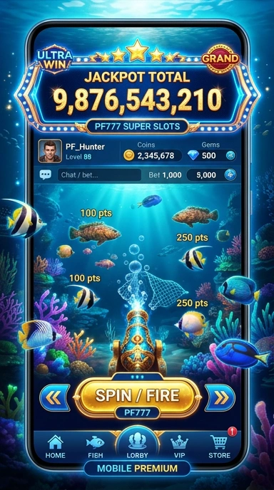 Galeri pratinjau visual pf777 build APK resmi terbaru